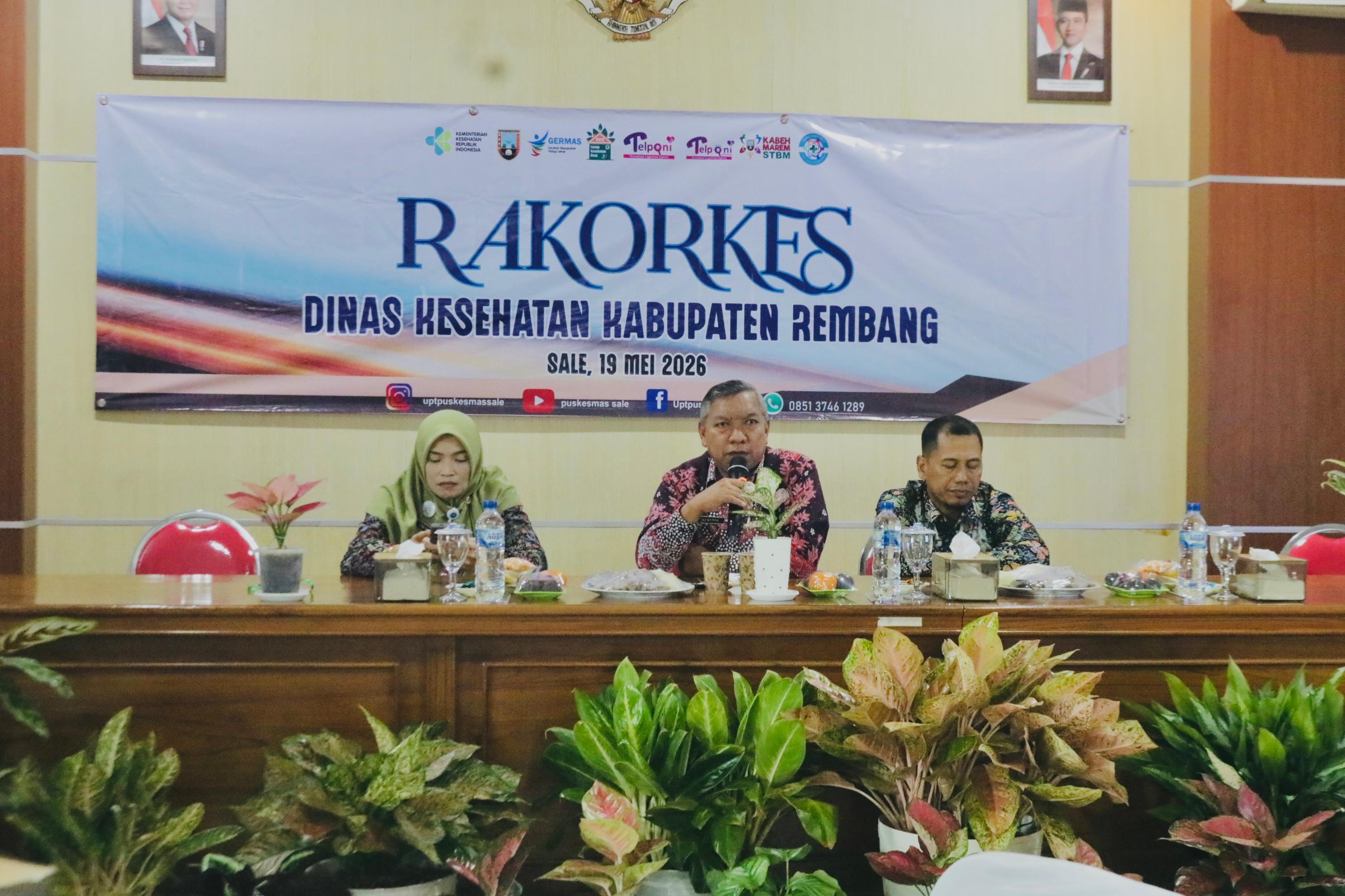 Pelaksanaan RAKORKES (Rapat Koordinasi Kesehatan) Puskesmas Sale Tahun 2026 dalam Upaya Penguatan Pelayanan Kesehatan dan Koordinasi Lintas Program